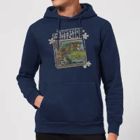 Scooby Doo Mystery Machine Psychedelic Hoodie - Navy - undefined undefined