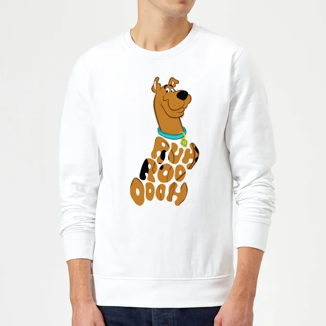 Scooby Doo RUHROOOOOH Sweatshirt - White