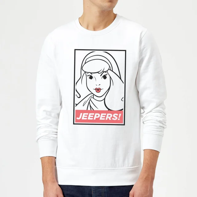 Scooby Doo Jeepers! Sweatshirt - White
