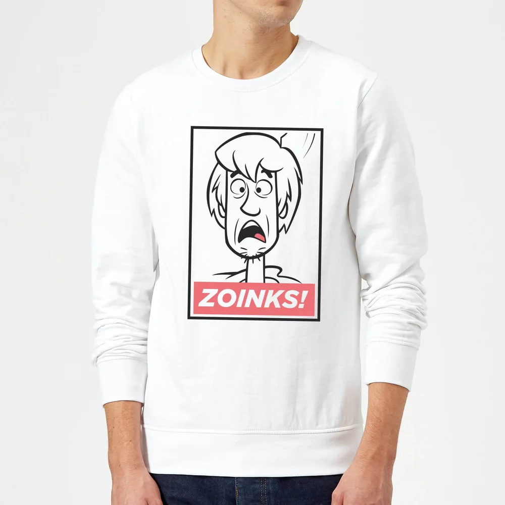 Scooby Doo Zoinks! Sweatshirt - White - S Image 1
