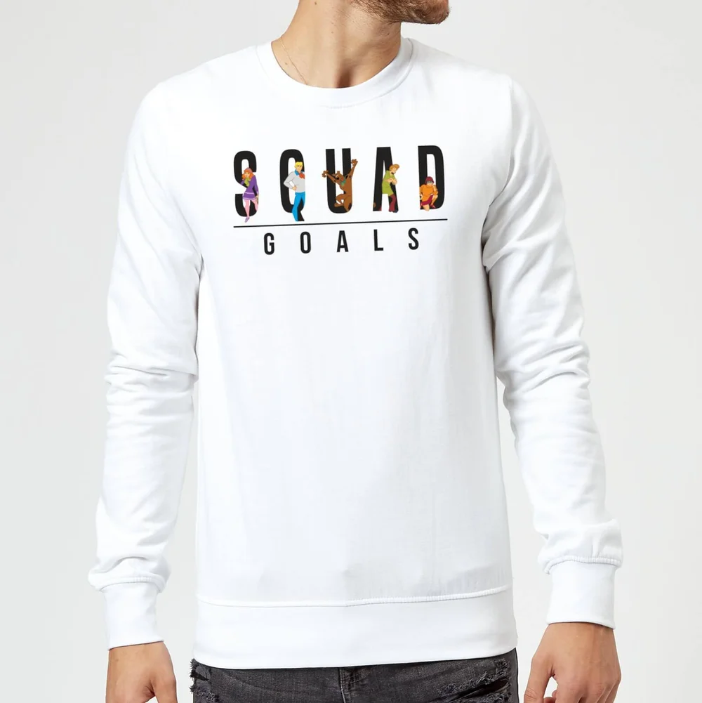 Scooby Doo Squad Goals Sweatshirt - White - S Image 1