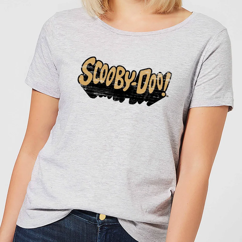 Scooby Doo Retro Colour Logo Women's T-Shirt - Grey - XS Image 1
