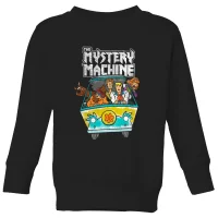 Scooby Doo Mystery Machine Heavy Metal Kids' Sweatshirt - Black - undefined undefined
