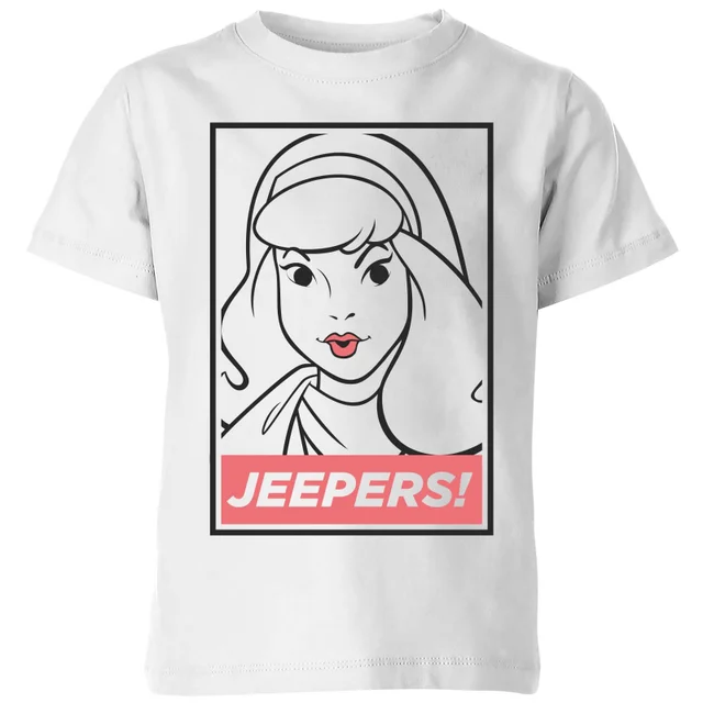 Scooby Doo Jeepers! Kids' T-Shirt - White