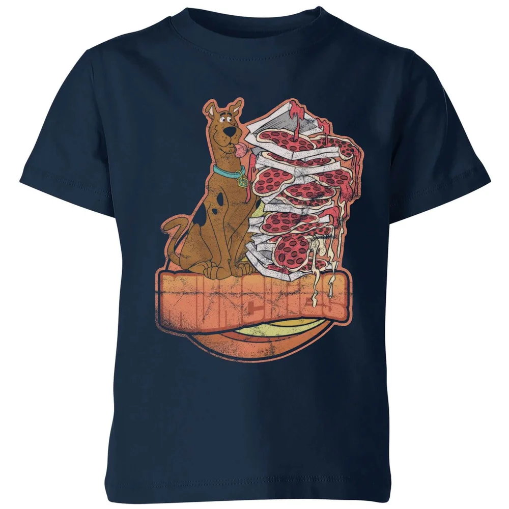 Scooby Doo Munchies Kids' T-Shirt - Navy - 3-4 Years Image 1