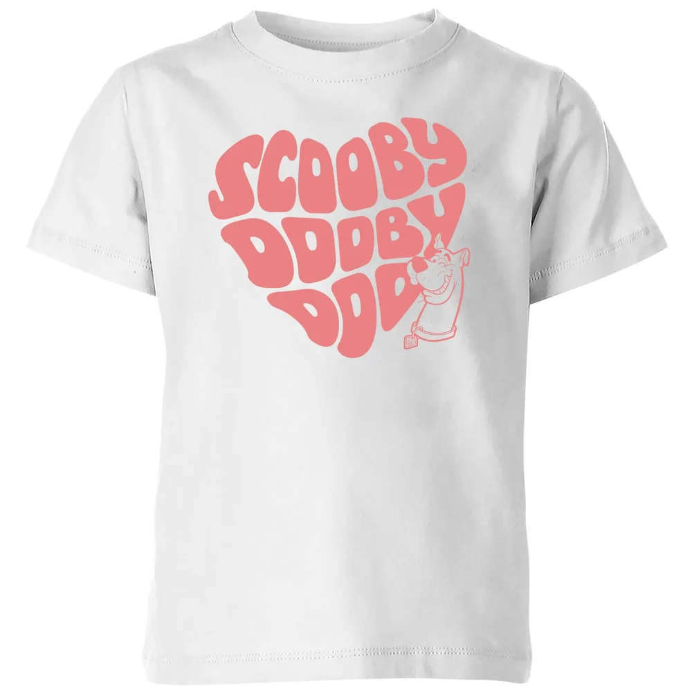 Scooby Doo I Ruv You Kids' T-Shirt - White - 3-4 Years Image 1