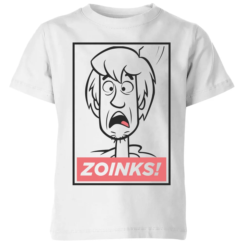 Scooby Doo Zoinks! Kids' T-Shirt - White - 3-4 Years Image 1