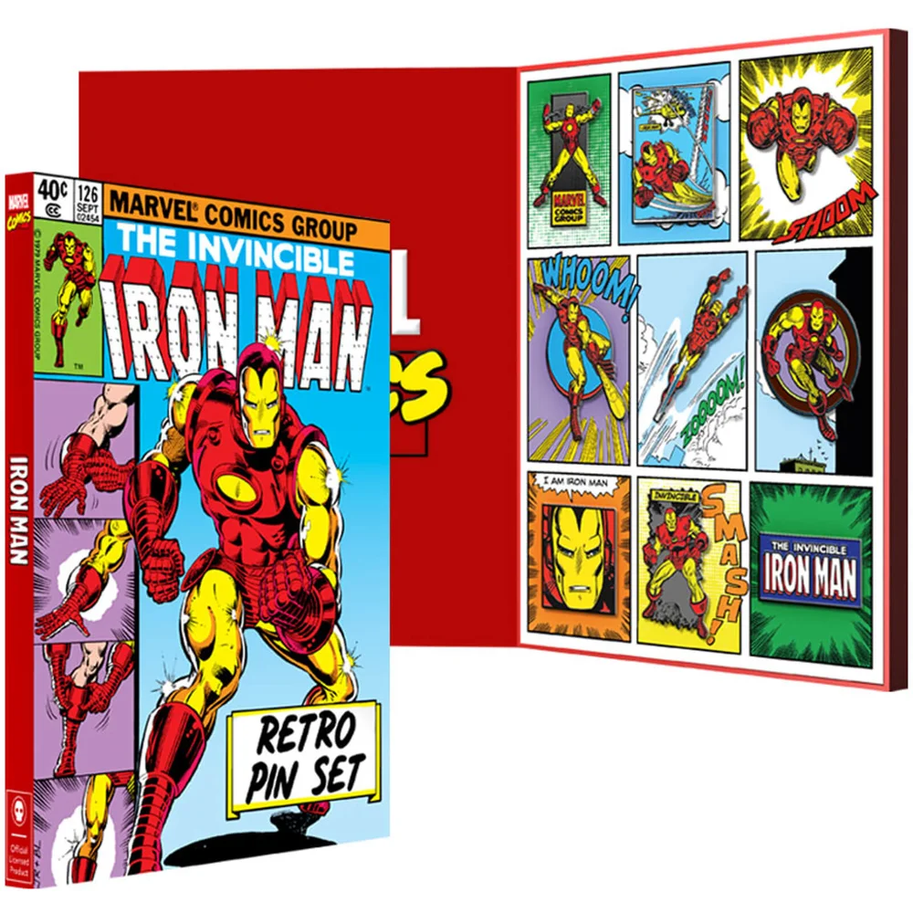 Iron Man Pin Set Image 1
