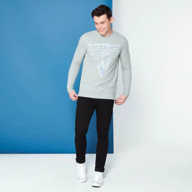 Transformers Megatron Retro Japanese Sweatshirt - Grey