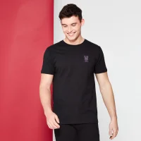 Transformers Decepticon Embroidered Emblem T-Shirt - Black - undefined undefined