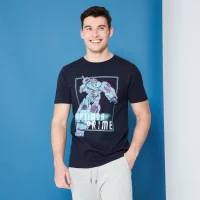Transformers Optimus Prime Neon T-Shirt - Navy - undefined undefined