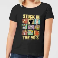Cartoon Network Stuck In The 90s Women's T-Shirt - Black - undefined undefined