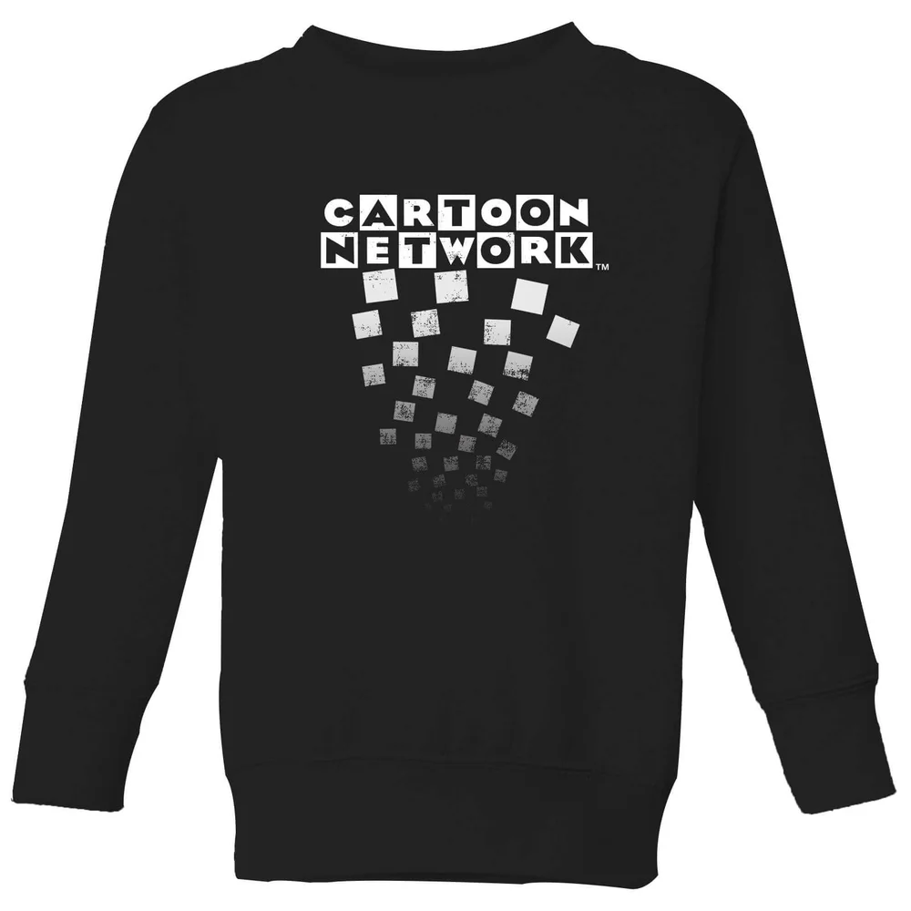 Cartoon Network Logo Fade Kids' Sweatshirt - Black - 3-4 Years Image 1