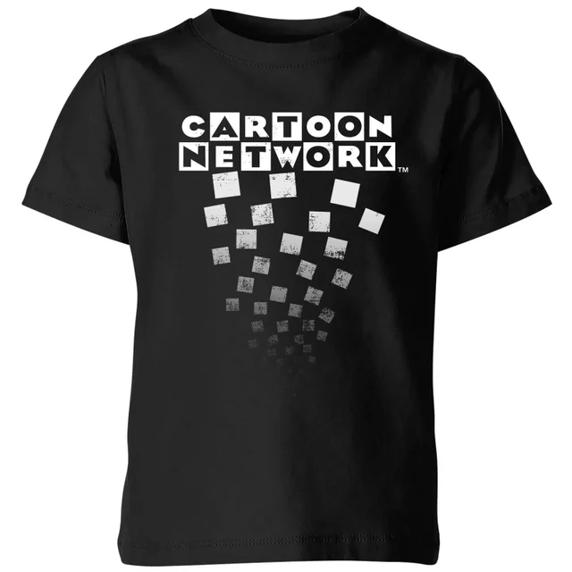 Cartoon Network Logo Fade Kids' T-Shirt - Black