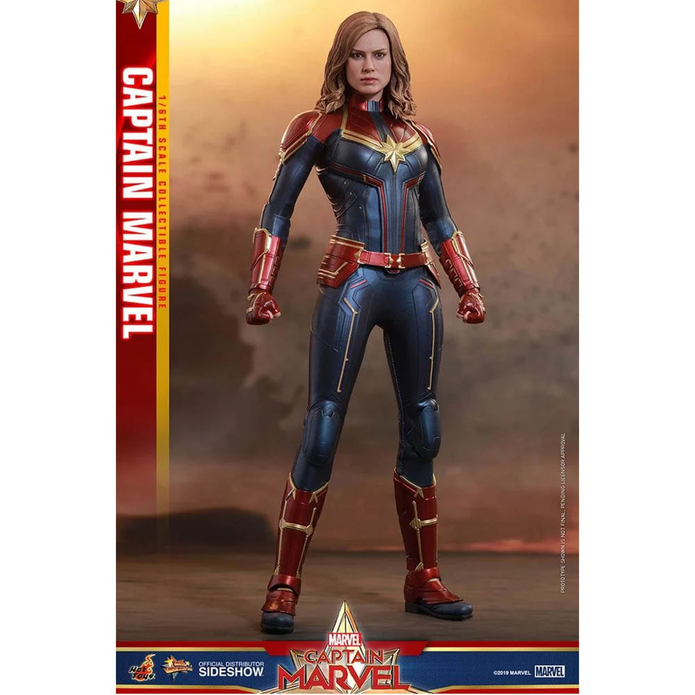 Hot Toys Captain Marvel Movie Masterpiece Action Figure 1/6 Captain Marvel 29 cm Image 1