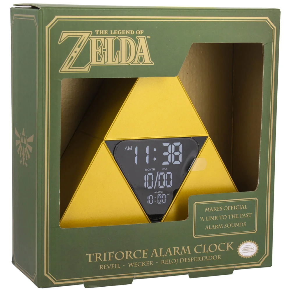 The Legend of Zelda Tri-Force Alarm Clock Image 1