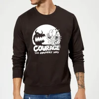 Courage The Cowardly Dog Spotlight Sweatshirt - Black - undefined undefined