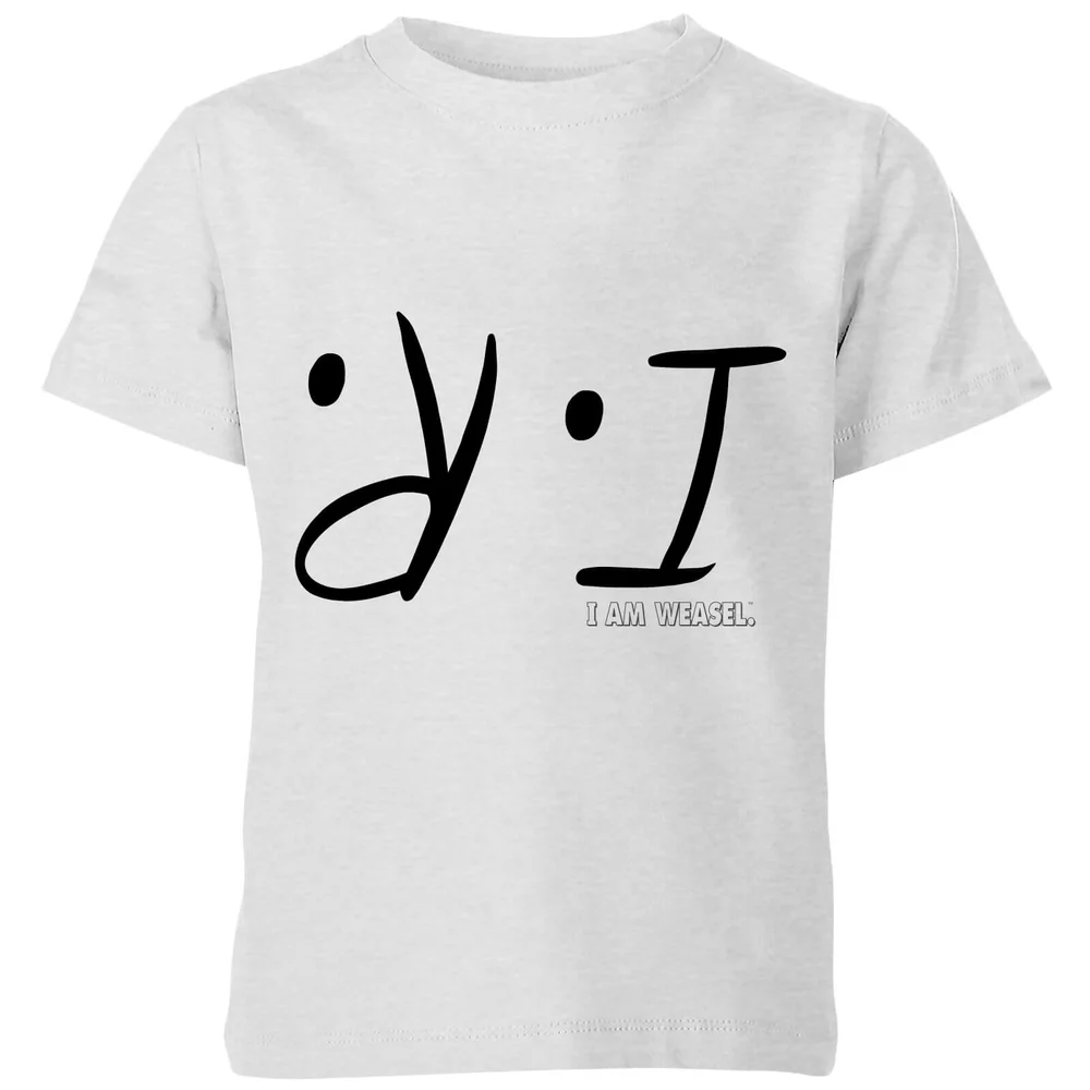 I Am Weasel I.R. Kids' T-Shirt - Grey - 3-4 Years Image 1