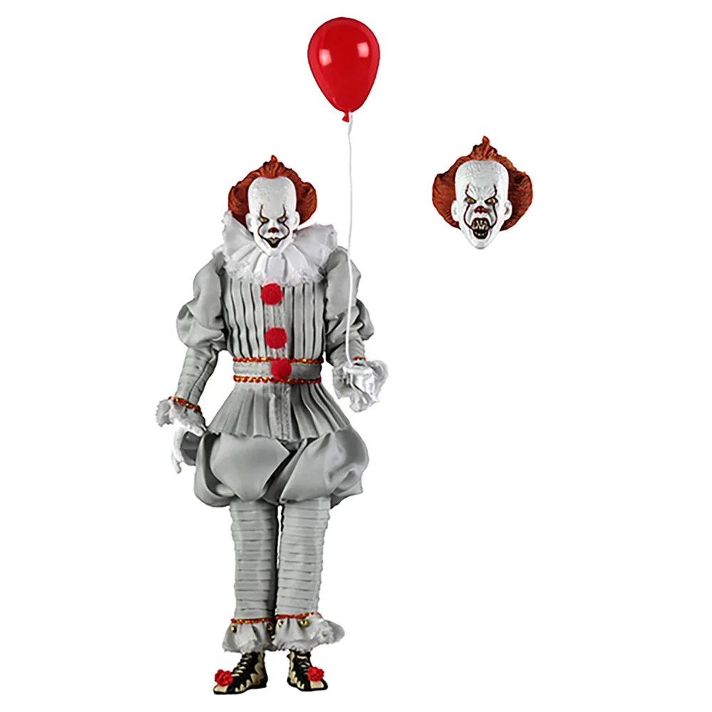 NECA IT - 8" Clothed Action Figure - Pennywise (2017) Image 1