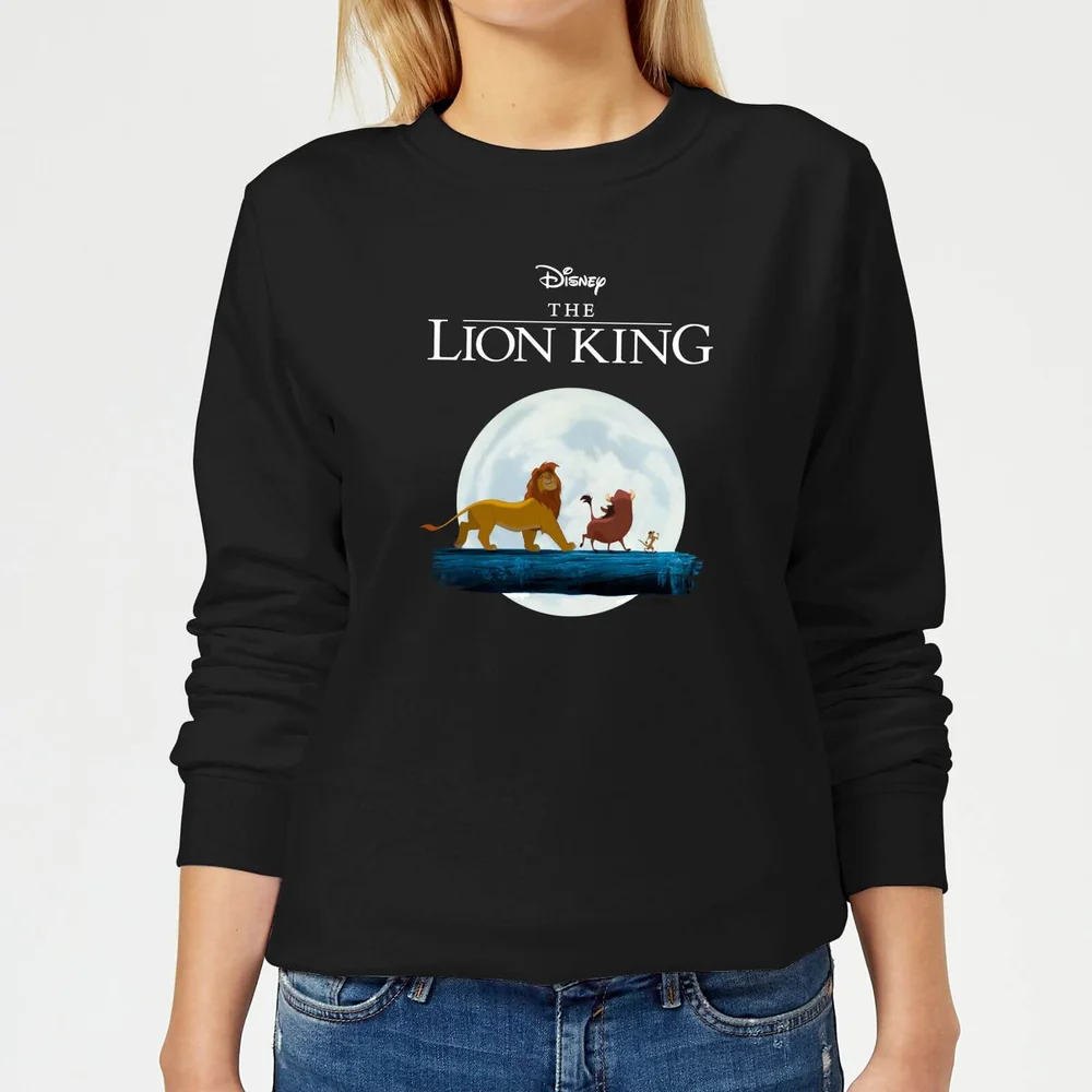 Disney Lion King Hakuna Matata Walk Women's Sweatshirt - Black - XS Image 1