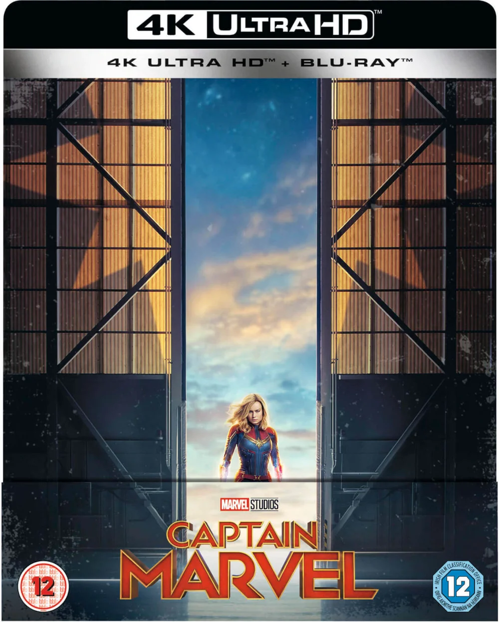 Captain Marvel 4K Ultra HD (Includes 2D Blu-ray) - Zavvi Exclusive Limited Edition SteelBook Image 1