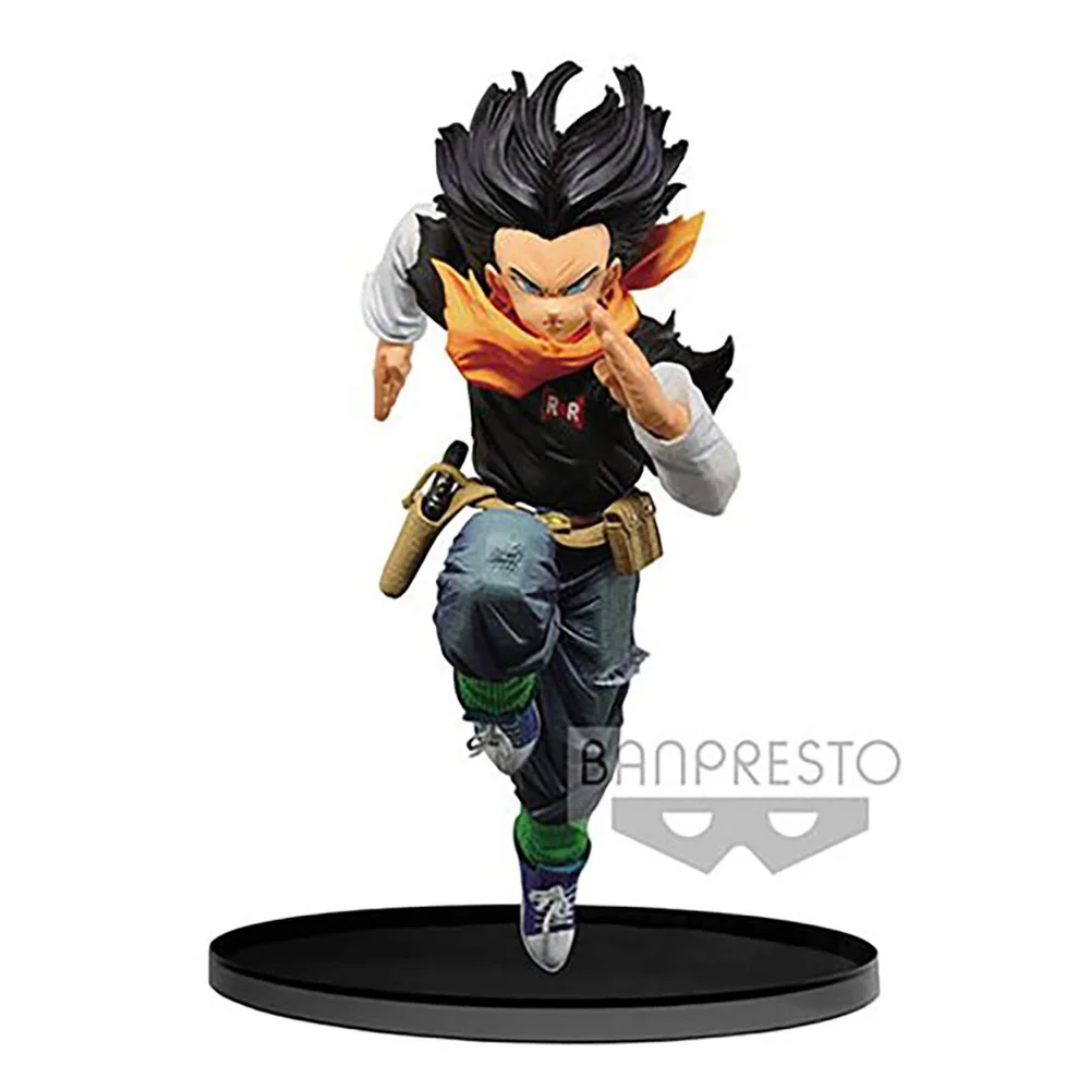 Banpresto Dragon Ball Z Android 17 B.W.C. 2 Vol.4 Statue Image 1