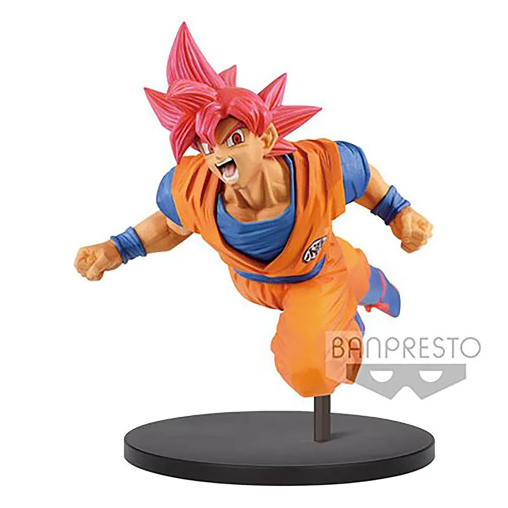 Banpresto DB Super Son Goku Fes!! Super Saiyan God Goku Vol.9 Statue Image 1