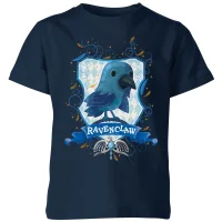Harry Potter Kids Ravenclaw Crest Kids' T-Shirt - Navy - undefined undefined