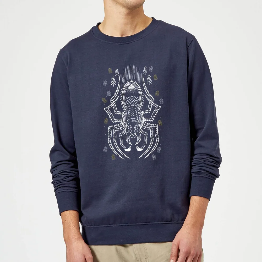 Harry Potter Aragog Sweatshirt - Navy - S Image 1