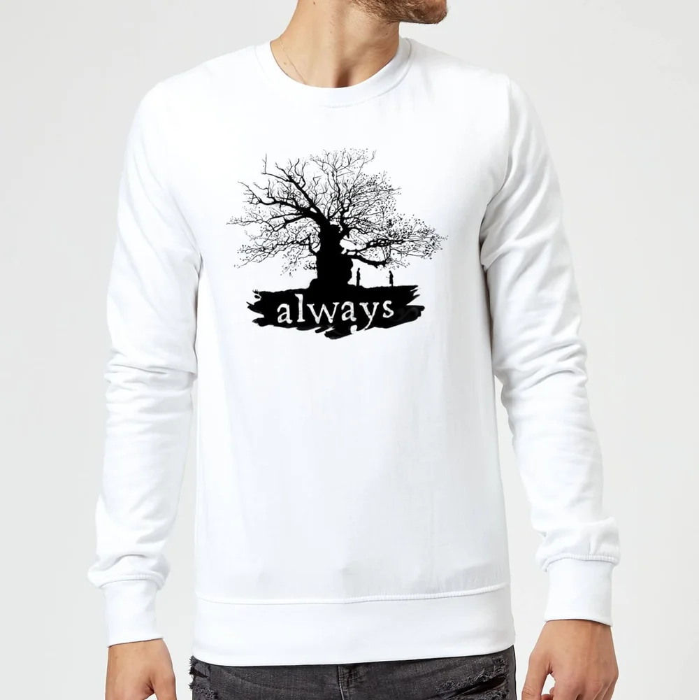 Harry Potter Always Tree Sweatshirt - White - S Image 1