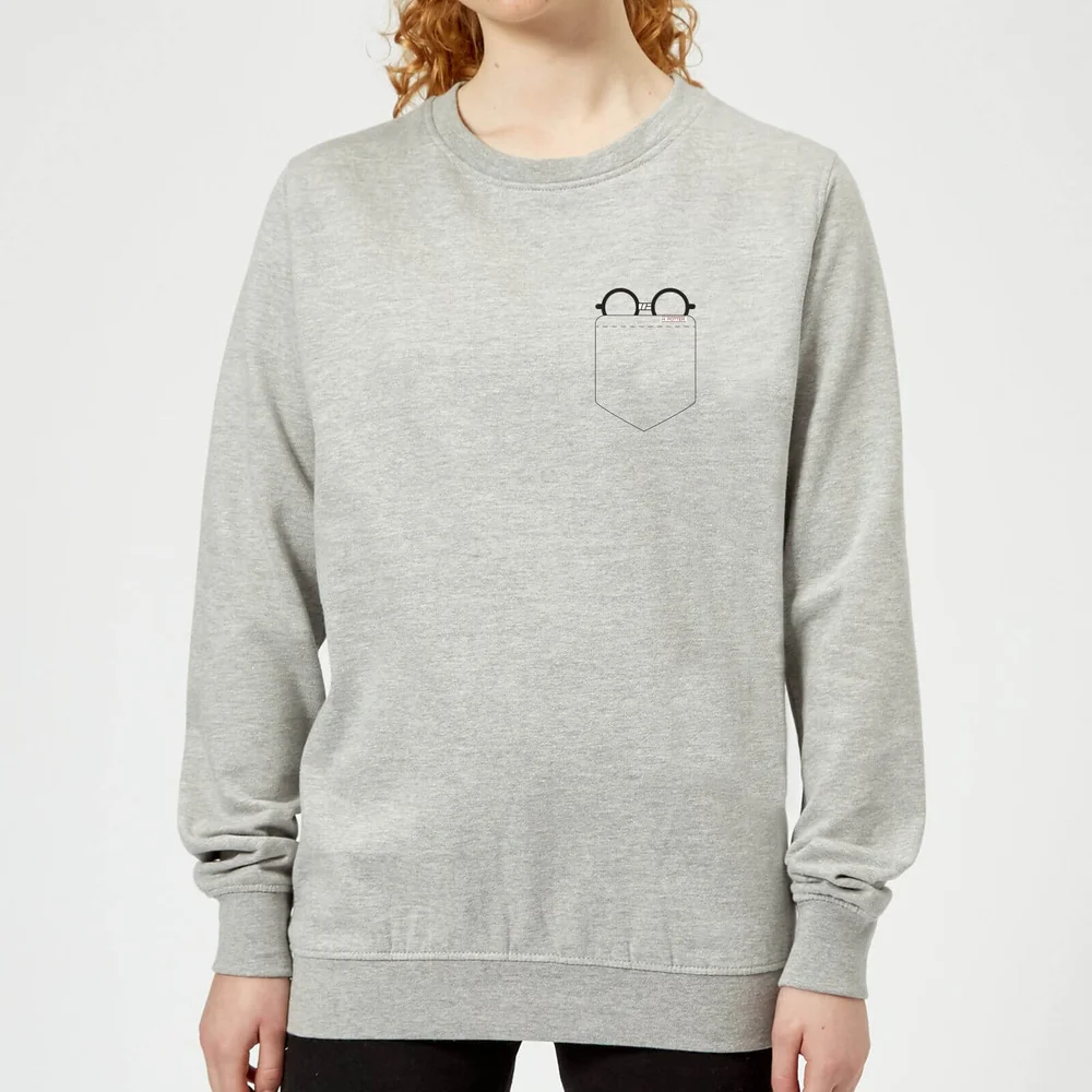 Harry Potter Harry Potter Pocket Glasses Women's Sweatshirt - Grey - 3XL Image 1