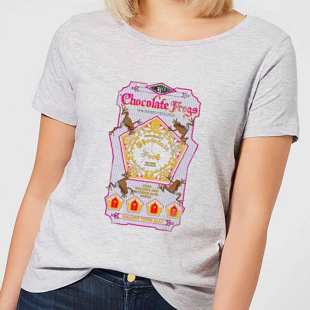 Harry Potter Chocolate Frog Women's T-Shirt - Grey - XS Image 1