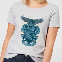 Harry Potter Ravenclaw Drawn Crest Women's T-Shirt - Grey - undefined undefined