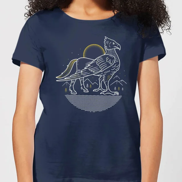Harry Potter Buckbeak Women's T-Shirt - Navy