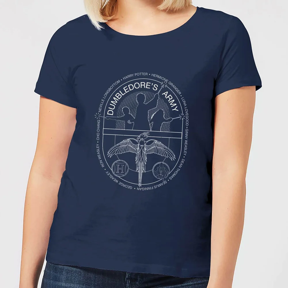 Harry Potter Dumblerdore's Army Women's T-Shirt - Navy - S Image 1