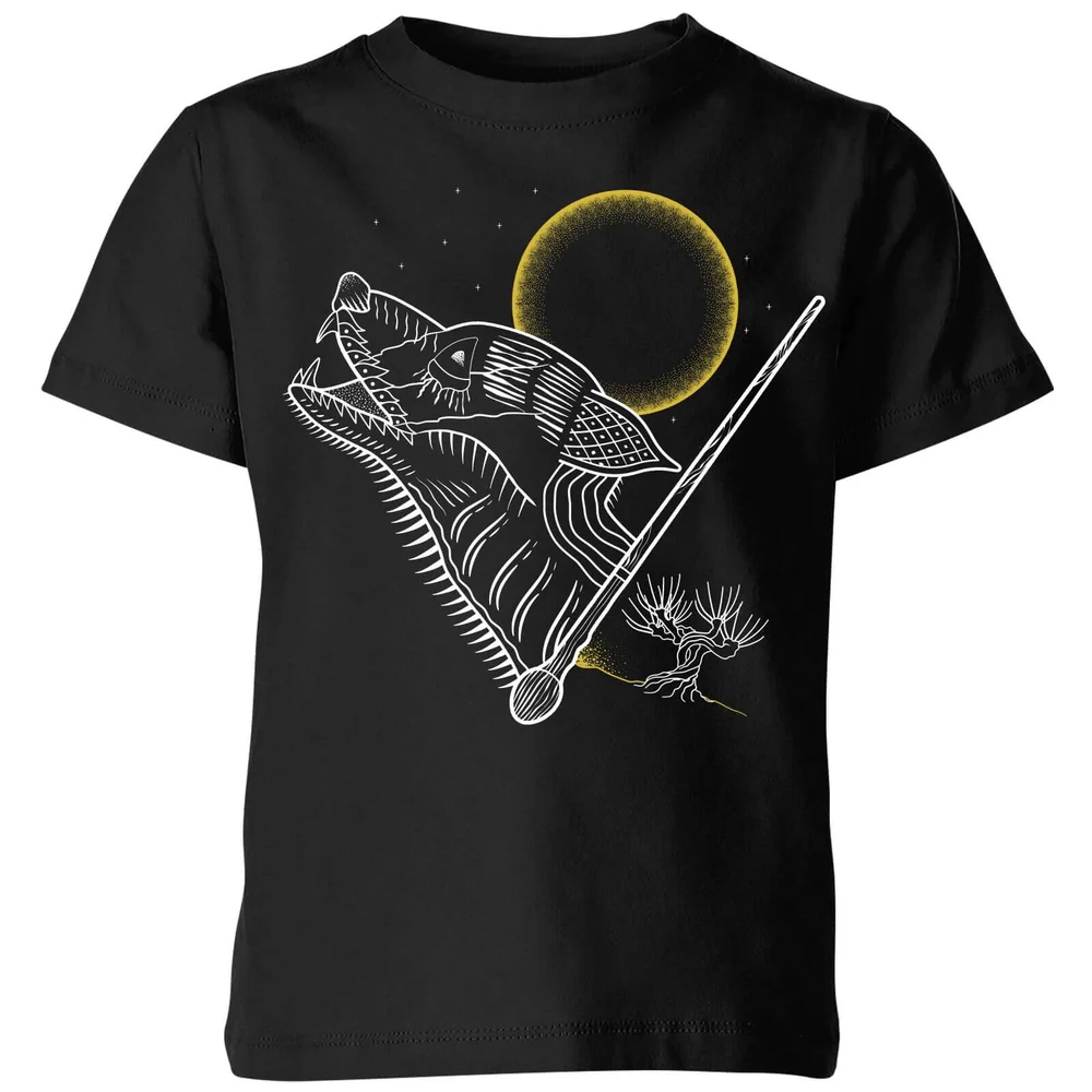 Harry Potter Lupin Kids' T-Shirt - Black - 3-4 Years Image 1