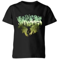 Harry Potter Patronus Lake Kids' T-Shirt - Black - undefined undefined