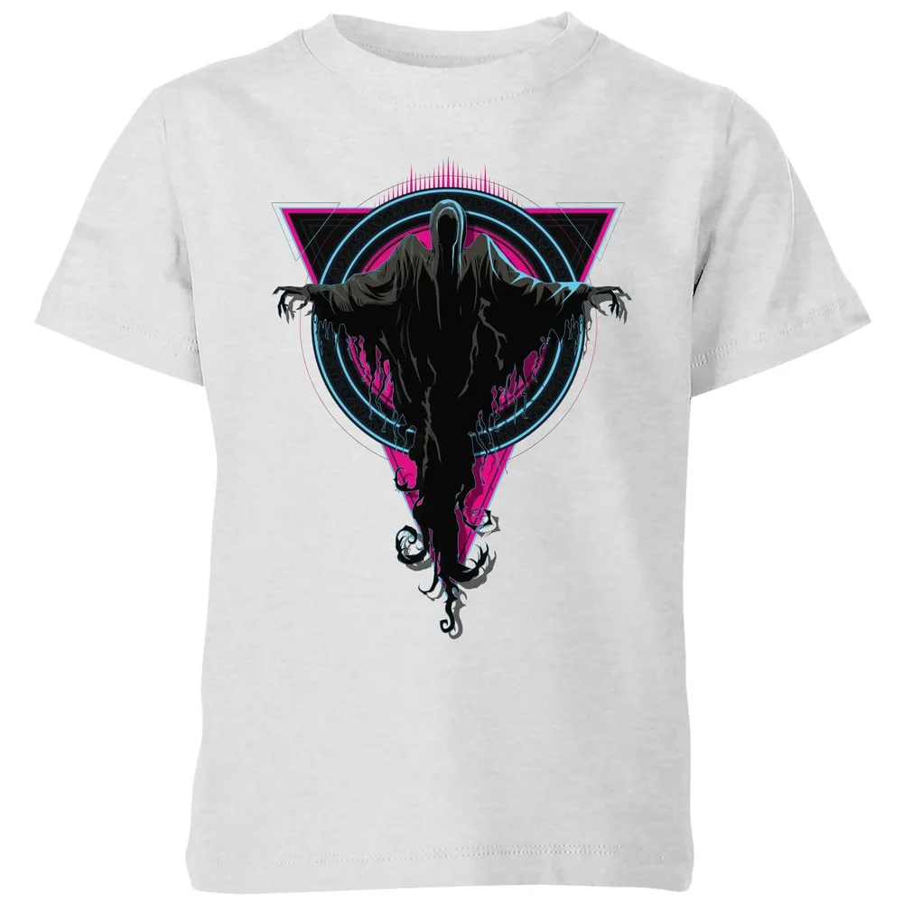 Harry Potter Dementor Neon Kids' T-Shirt - Grey - 3-4 Years Image 1