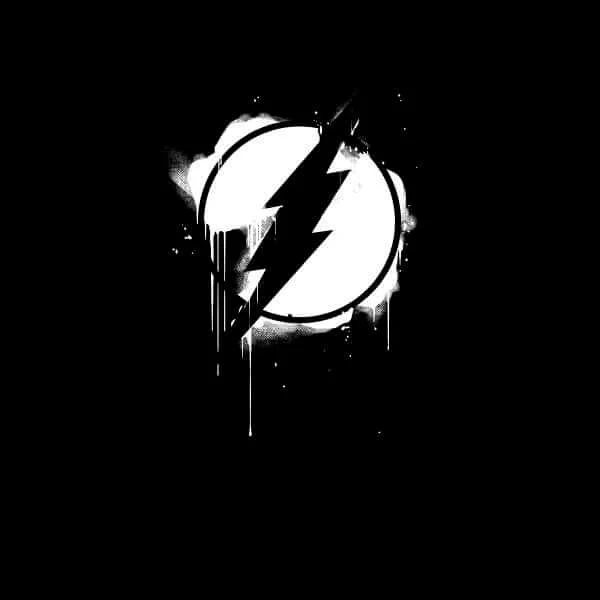 Justice League Graffiti The Flash Sweatshirt - Black
