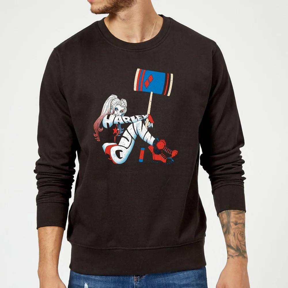 Batman Harley Quinn Sweatshirt - Black - S Image 1