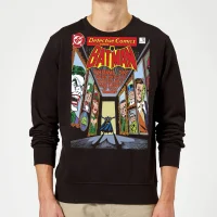 Batman The Dark Knight's Rogues Gallery Cover Sweatshirt - Black - undefined undefined