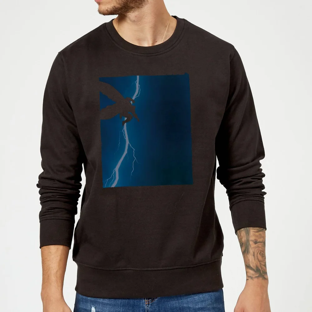 Batman The Dark Knight Returns Cover Sweatshirt - Black - S Image 1