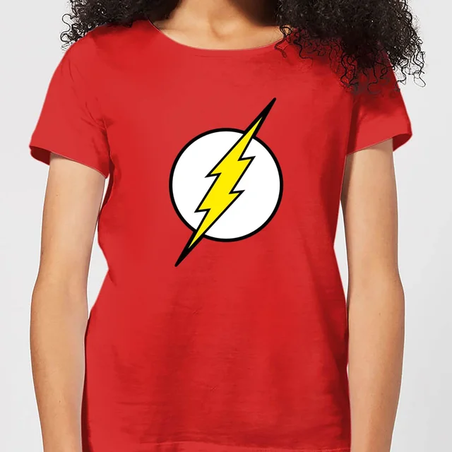 Justice League Flash Logo Women's T-Shirt - Red