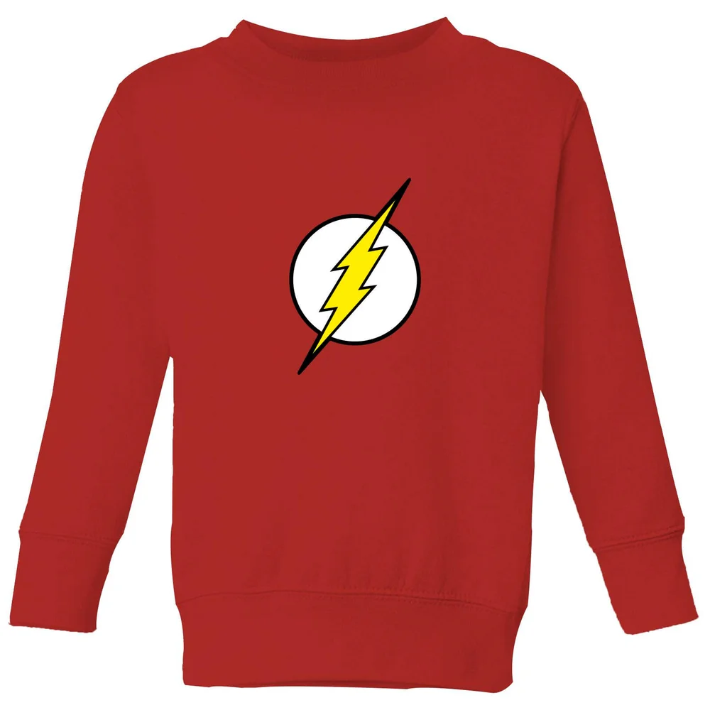 Justice League Flash Logo Kids' Sweatshirt - Red - 3-4 Years Image 1