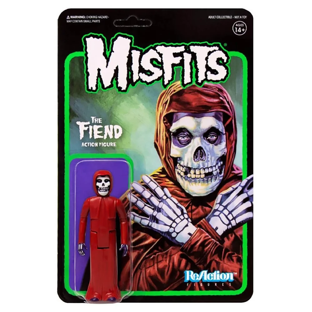 Super7 Misfits Wave 2 The Fiend Crimson ReAction Figure Image 1