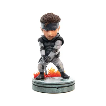 First 4 Figures Metal Gear Solid PVC SD Statue Solid Snake 20 cm
