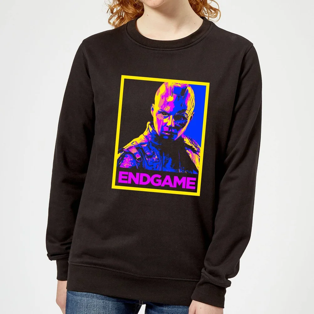 Avengers Endgame Nebula Poster Women's Sweatshirt - Black - XS Image 1