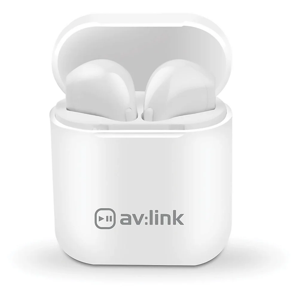 AV: Link True Wireless Earbuds - White Image 1