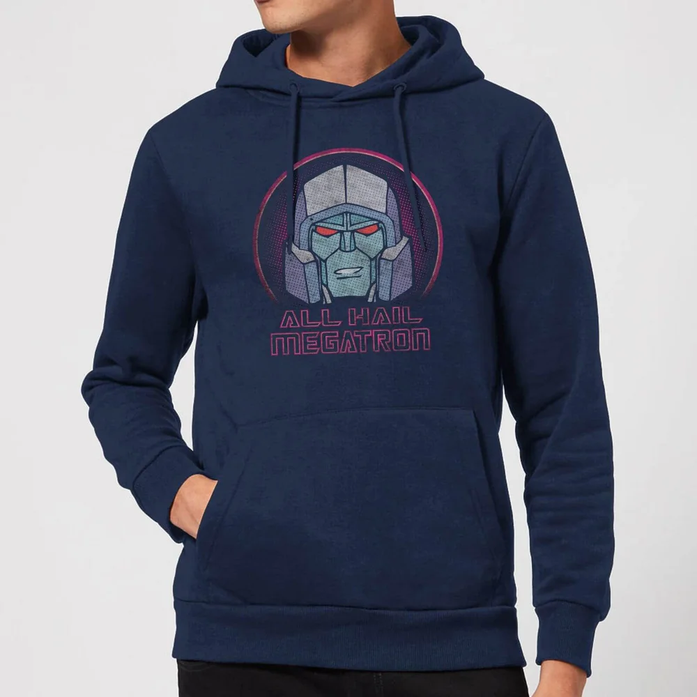 Transformers All Hail Megatron Hoodie - Navy - S Image 1