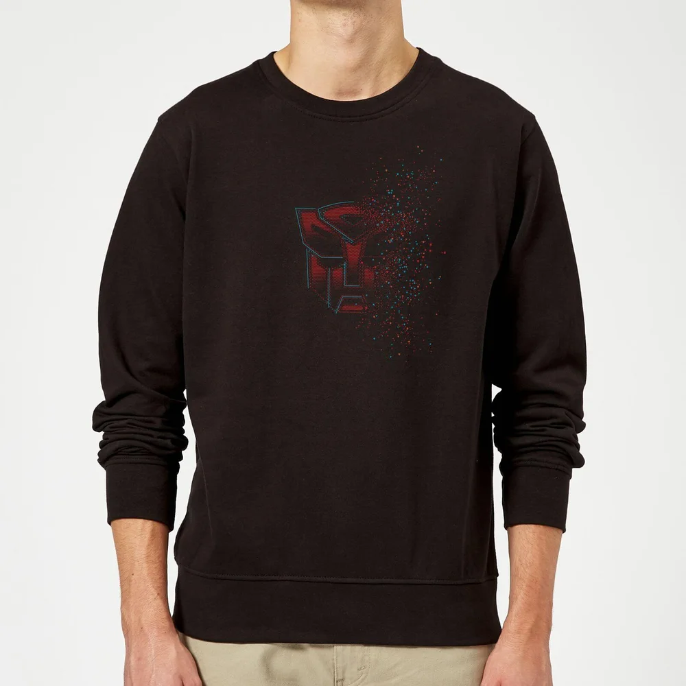 Transformers Autobot Fade Sweatshirt - Black - S Image 1
